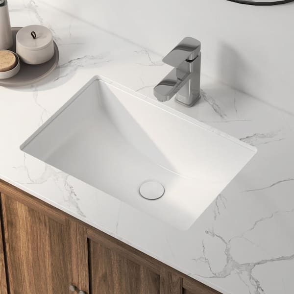 Eridanus Denbigh Vitreous China 21 in. x 15 in. Undermount Bathroom Sink in Crisp White with Overflow
