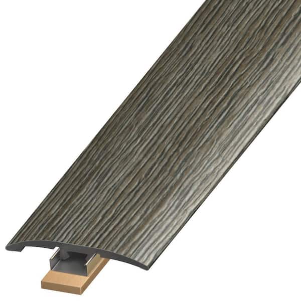 DuraDecor Liz Marie's Modern Maven Seaside Stone 0.25 in. T x 2 in. W x 94 in. L 3-in-1 Transition Molding