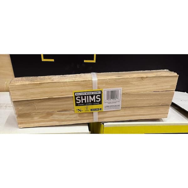 Woodgrain Millwork Contractor 15 in. SPF Shims (42-Pack)