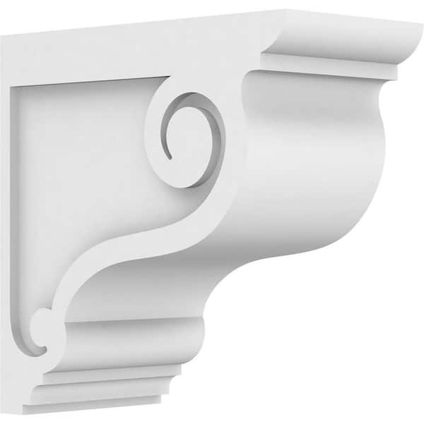 Ekena Millwork Standard 5 in. W x 12 in. H x 12 in. D Signature Urethane Polyurethane Corbel