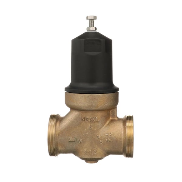 Wilkins 1-1/2 in. NR3XL Pressure Reducing Valve with Union Capable Female x  Female NPT Connection Lead Free 112-NR3XLDULU The Home Depot