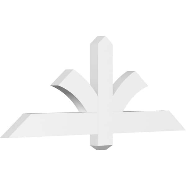 Ekena Millwork Redmond 48 in. W x 18 in. H x 2 in. D Signature Polyurethane Bracket