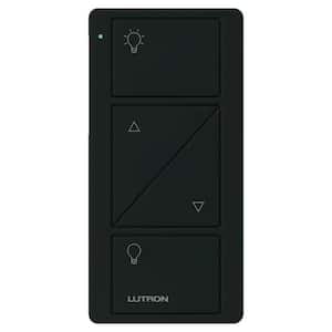 Pico Smart Remote (2-Button with Raise/Lower) for Caseta Smart Dimmer Switch, Black (PJ2-2BRL-GBL-L01)