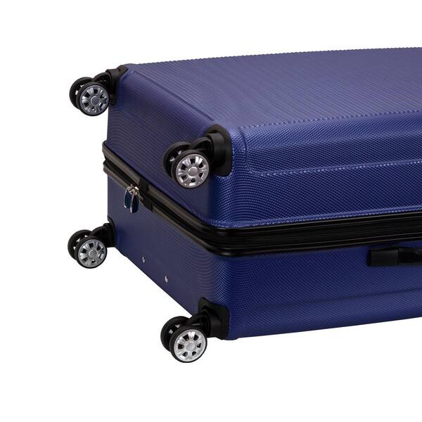 skyline luggage purple