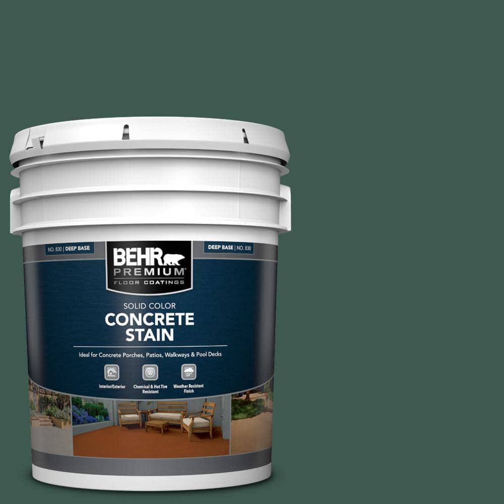 5 gal. #PFC-45 Patio Green Solid Color Flat Interior/Exterior Concrete Stain price history on PriceWatchPro