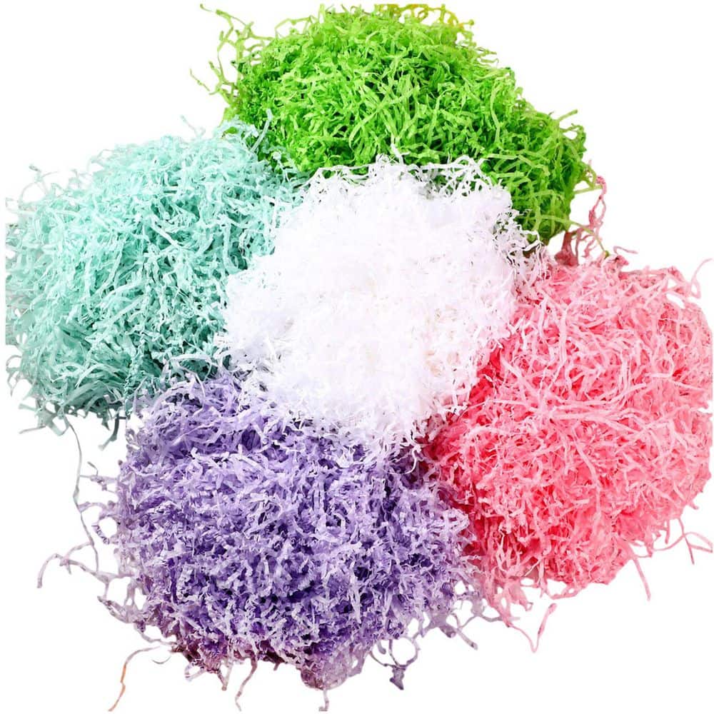 300g Crinkle Cut Paper Shred Filler 14.37 x 10.67 x 1.22 in. Raffia Tissue Paper Stuffers Gift Boxes (10-Pack) price history on PriceWatchPro