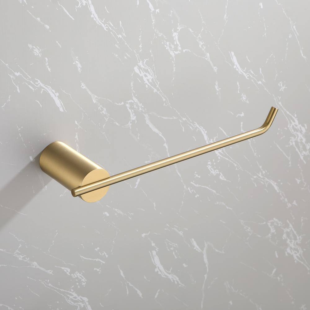 Brushed Gold Stainless Steel 4-Piece Bathroom Hardware Set