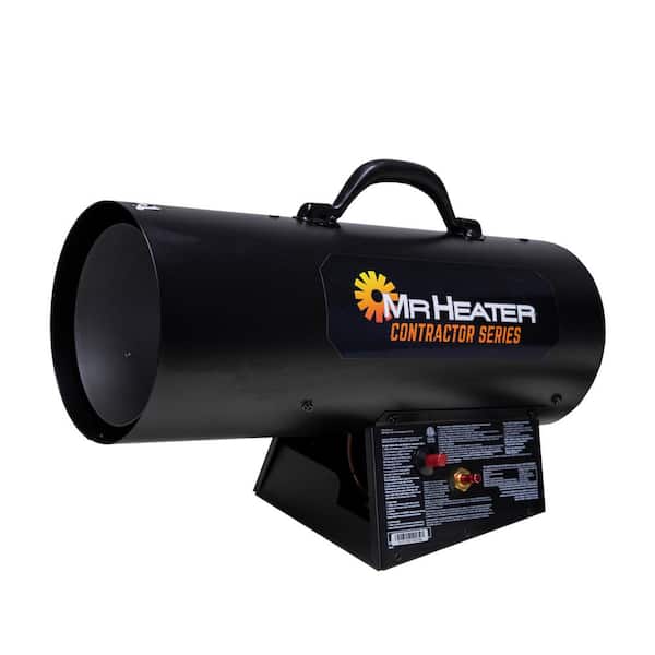 Mr. Heater Contractor Series 35,000 BTU Forced Air Propane Outdoor Space Heater with 10 ft. Hose and Regulator