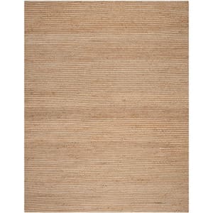 Cape Cod Natural 9 ft. x 12 ft. Solid Area Rug