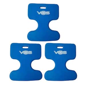 Blue Oasis Water Saddle Pool Float Seat for Adults and Kids, Capri (3-Pack), Number of People: 1