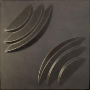 11-7/8"W x 11-7/8"H Artisan EnduraWall Decorative 3D Wall Panel, Weathered Steel (12-Pack for 11.76 Sq.Ft.)