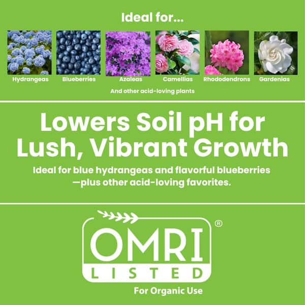 6 lb. Organic Soil Acidifier Plant Food