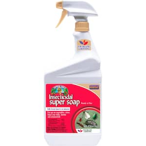 Captain Jack's Insecticidal Super Soap, 32 oz. Ready-to-Use Spray For Organic Gardening and Outdoor Plants