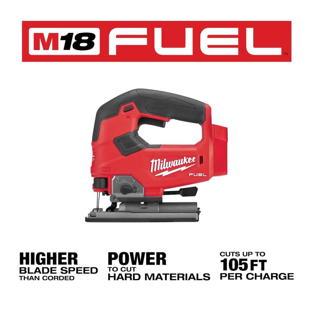 M18 FUEL 18V Lithium-Ion Brushless Cordless Jig Saw (Tool-Only) - 2