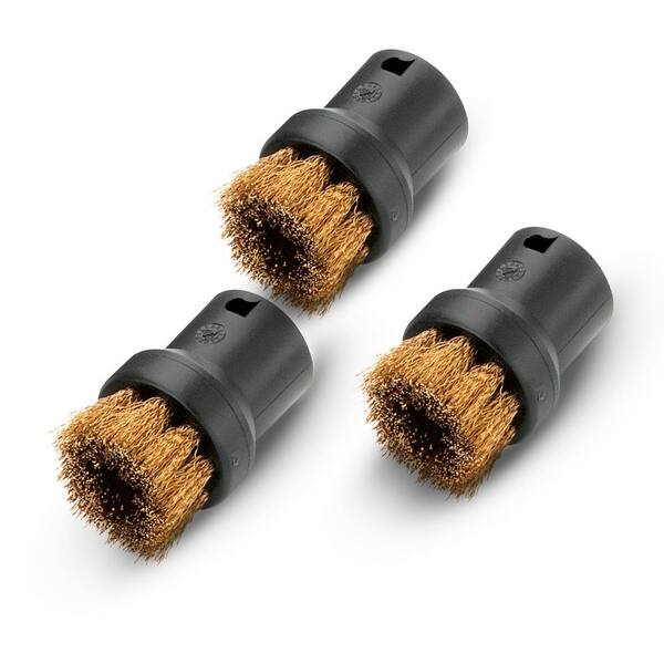 Extension Nozzle Small Round Brushes Kits for Karcher SC Series Steam Cleaning