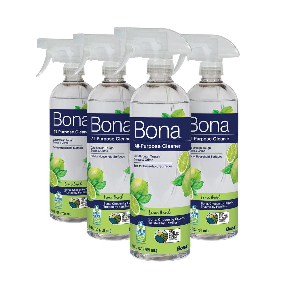 Bona 24 oz. Lime Basil All-Purpose Cleaner (4-Pack) AX0003694