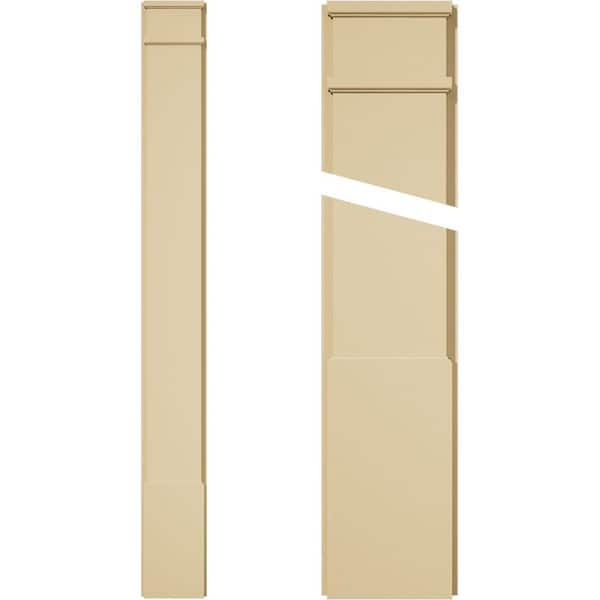2 in. D x 9 in. W x 82 in. L Primed Polyurethane Pilaster 1-Pack