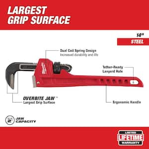 14 in. Steel Pipe Wrench