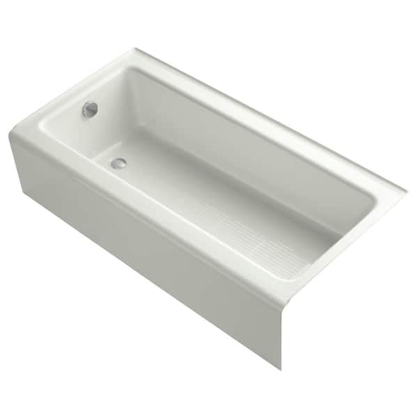 KOHLER Bellwether 60 in. Left Drain Rectangular Alcove Bathtub with