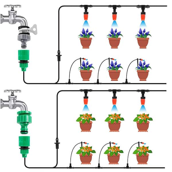 cartoon watering irrigation