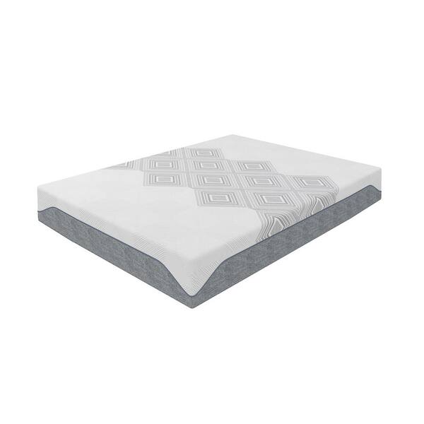 Jennifer Taylor Dreamwave King Medium-Firm Gel Memory Foam 12" Bed-in-a-Box Mattress