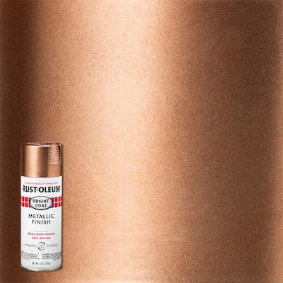 11 oz. Bright Coat Rose Gold Spray Paint (6-Pack)