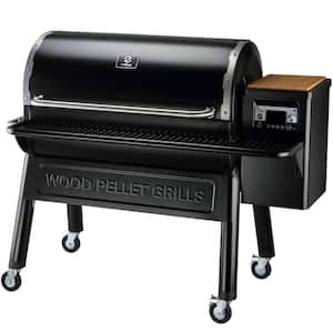 1068 sq. in. Wi-Fi Wood Pellet Smart Grill and Smoker PID 2.0 in Black