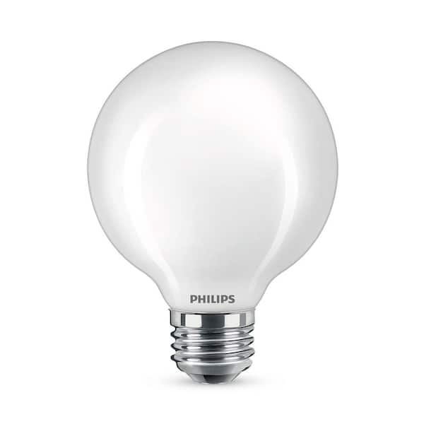 Philips 40-Watt Equivalent G25 Frosted Glass Non-Dimmable E26 LED