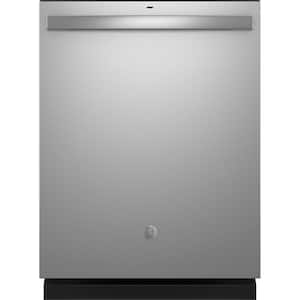24 in. Built-In Tall Tub Top Control Fingerprint Resistant Stainless Steel Dishwasher w/3rd Rack, Bottle Jets, 50 dBA