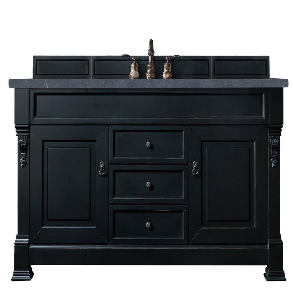Brookfield 60 in. W x 23.5 in. D x 34.3 in. H Single Bath Vanity in Antique
