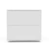 Polifurniture Madison 4-Piece White Wood Queen Size Bedroom Set 402305430001