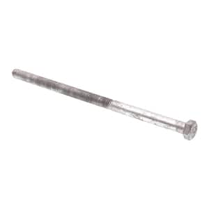 1/2 in.-13 x 10 in. A307 Grade A Hot Dip Galvanized Steel Hex Bolts (5-Pack)