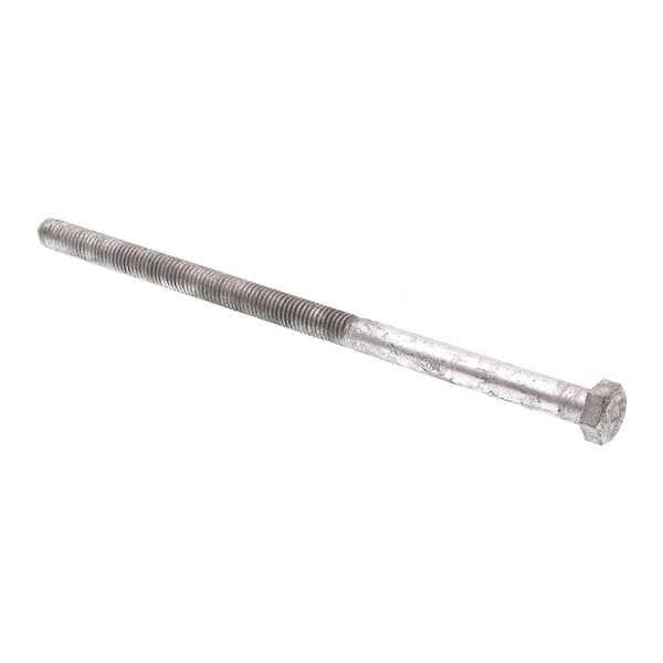 Prime-Line 1/2 in.-13 x 10 in. A307 Grade A Hot Dip Galvanized Steel Hex Bolts (5-Pack)