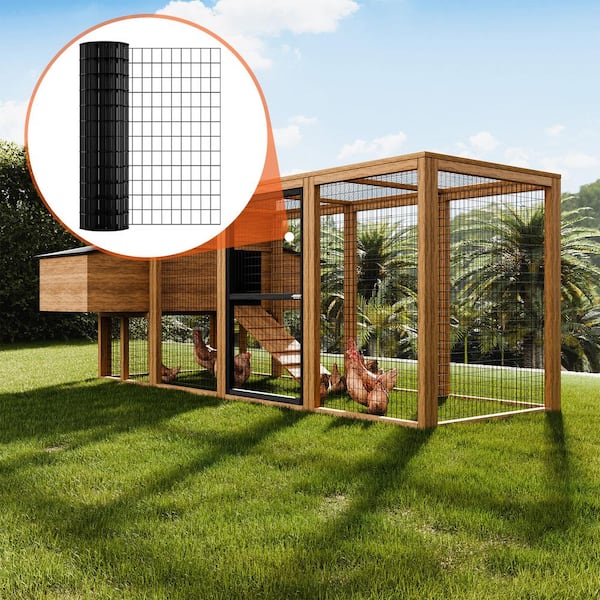 Hardware Cloth 2 in. x 3 in. Mesh 36 ft. x 50 ft. Galvanized Wire Mesh Roll 16 gal. Chicken Wire Fence Roll