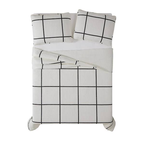 truly soft kurt windowpane duvet cover set