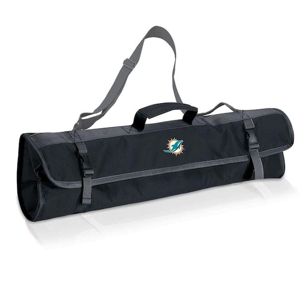 Picnic Time Miami Dolphins 3-Piece BBQ Tote