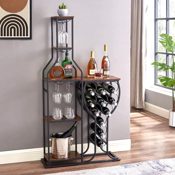 Wine glass best sale holder home depot