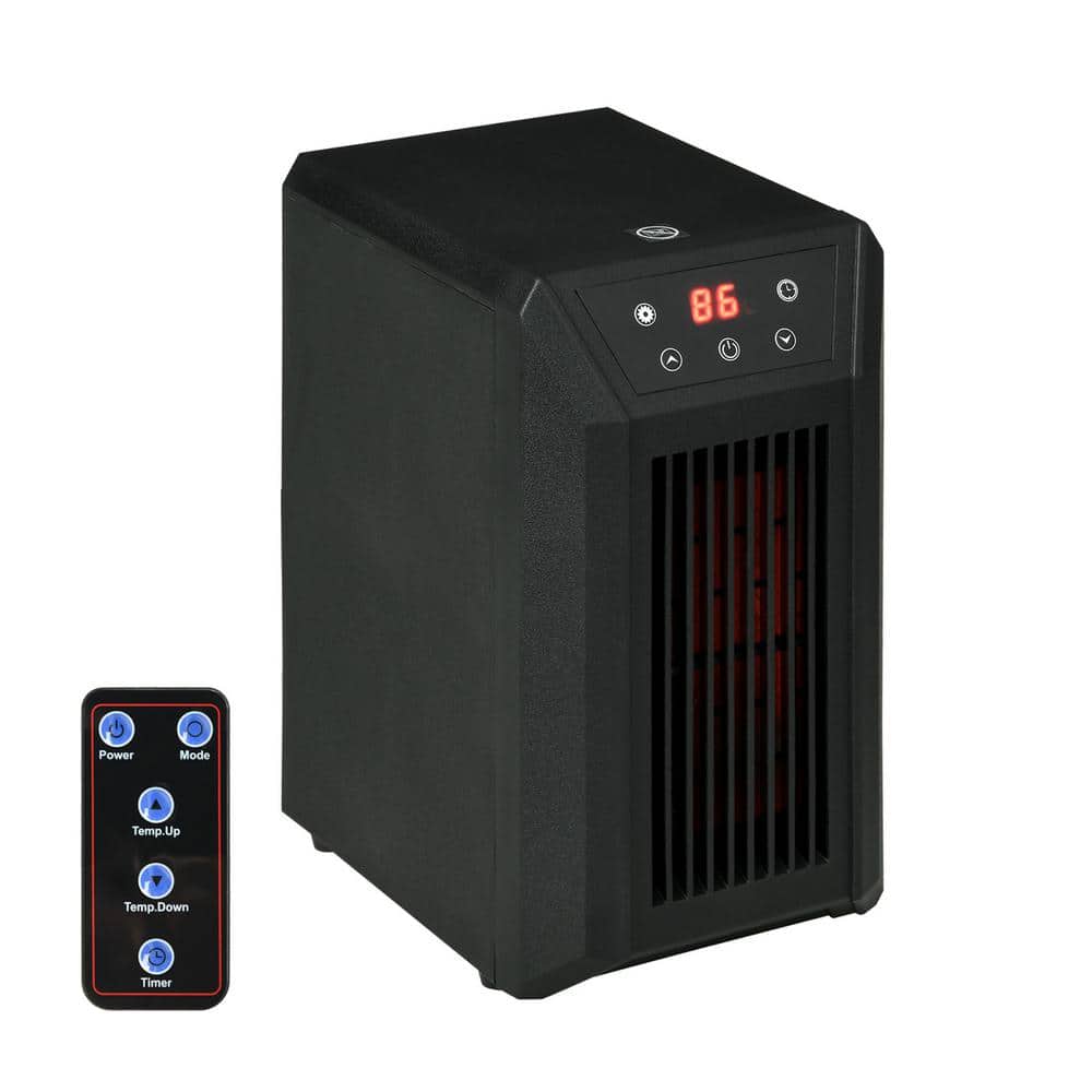1500 W Fast Heating Portable Electric Space Heater, Cabinet Infrared Quartz