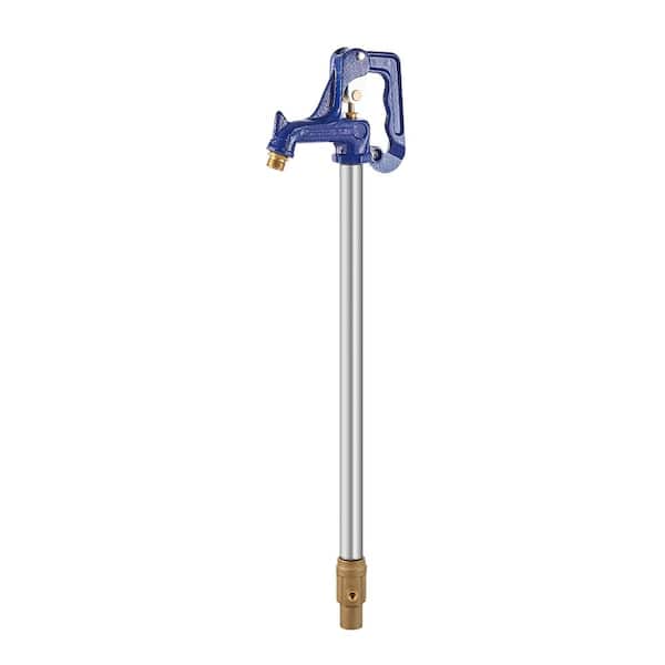 VEVOR Frost Proof Yard Hydrant, 3.25 ft. Freeze-Proof Outdoor Faucet with 12 in. Cast Iron 3/4 in. NPT Pipe Connection