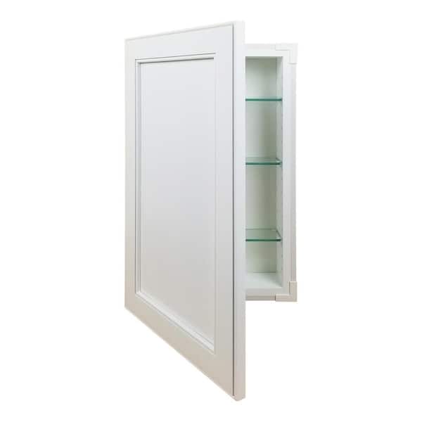  LINOXE Medicine Cabinet Replacement Shelf White - 3