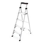 4-Step Aluminum Step Stool with 250 lb. Load Capacity Type I Duty Rating