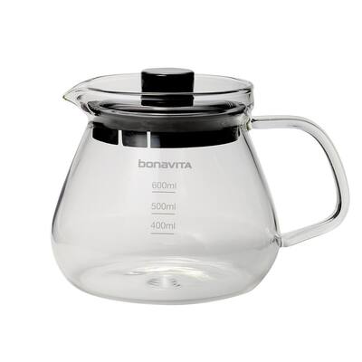 2.5-Cup Glass Coffee Carafe with Removable Lid