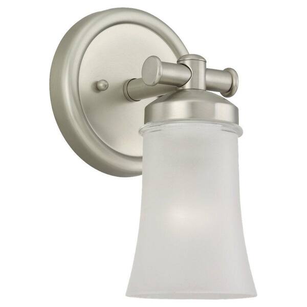 Generation Lighting Newport 1-Light Antique Brushed Nickel Sconce