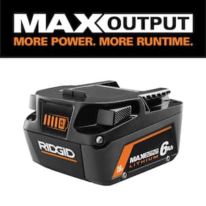 18V 6.0 Ah MAX Output Lithium-Ion Battery