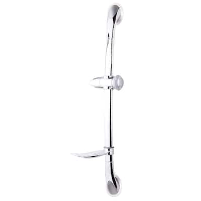 26 in. No Drilling Slide Bar for Hand Shower in Chrome