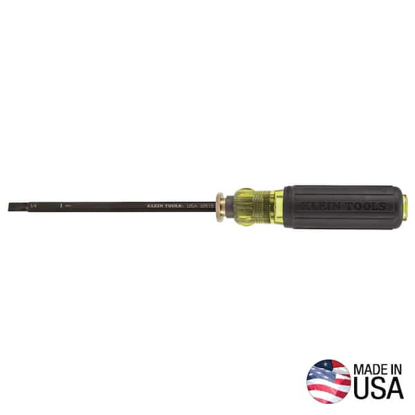 Adjustable Screwdriver, #2 Phillips, 1/4-Inch Slotted