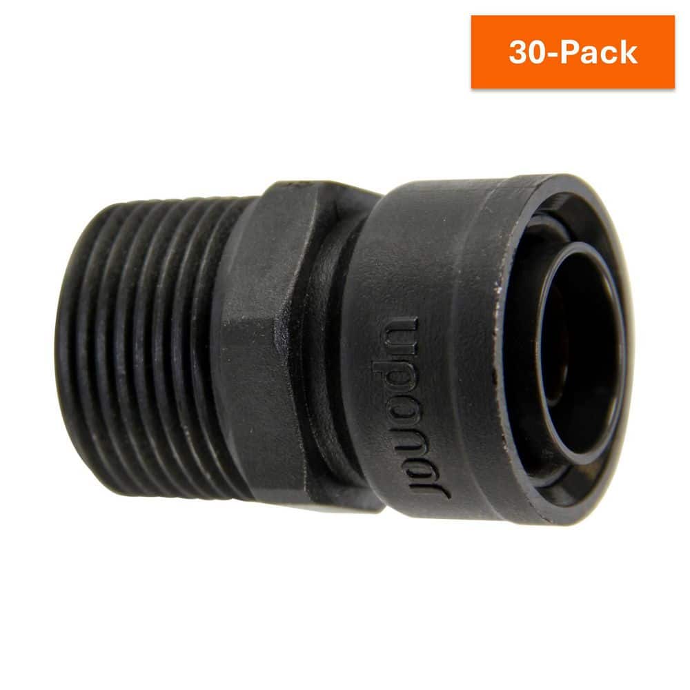 TotalFit 1/2 in. Push-to-Connect x 3/4 in. NPT Engineered Polymer Reducing Male Threaded Adapter (30-Pack) price history on PriceWatchPro
