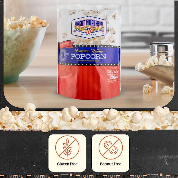 Trademark Global Premium Yellow Popcorn Kernels -12.5 lbs