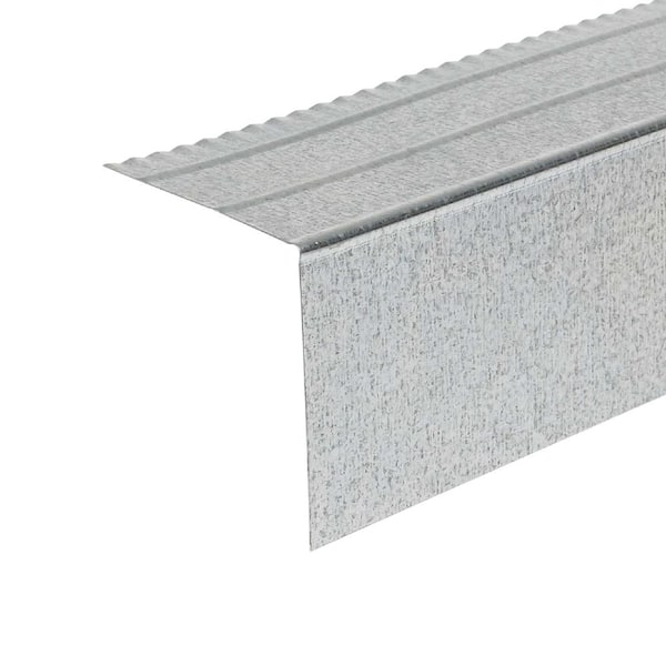 Amerimax Home Products E4 x 10 ft. Galvanized Steel Drip Edge Flashing