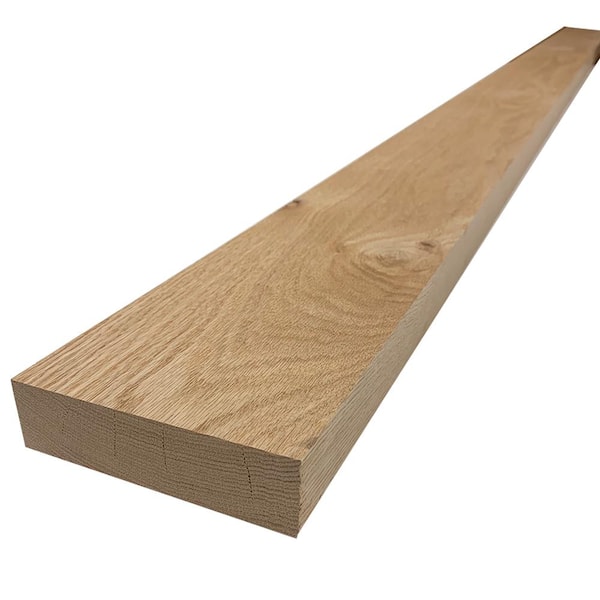 Swaner Hardwood 2 In X 6 In X 8 Ft Red Oak S4s Board Ol08051696or The Home Depot